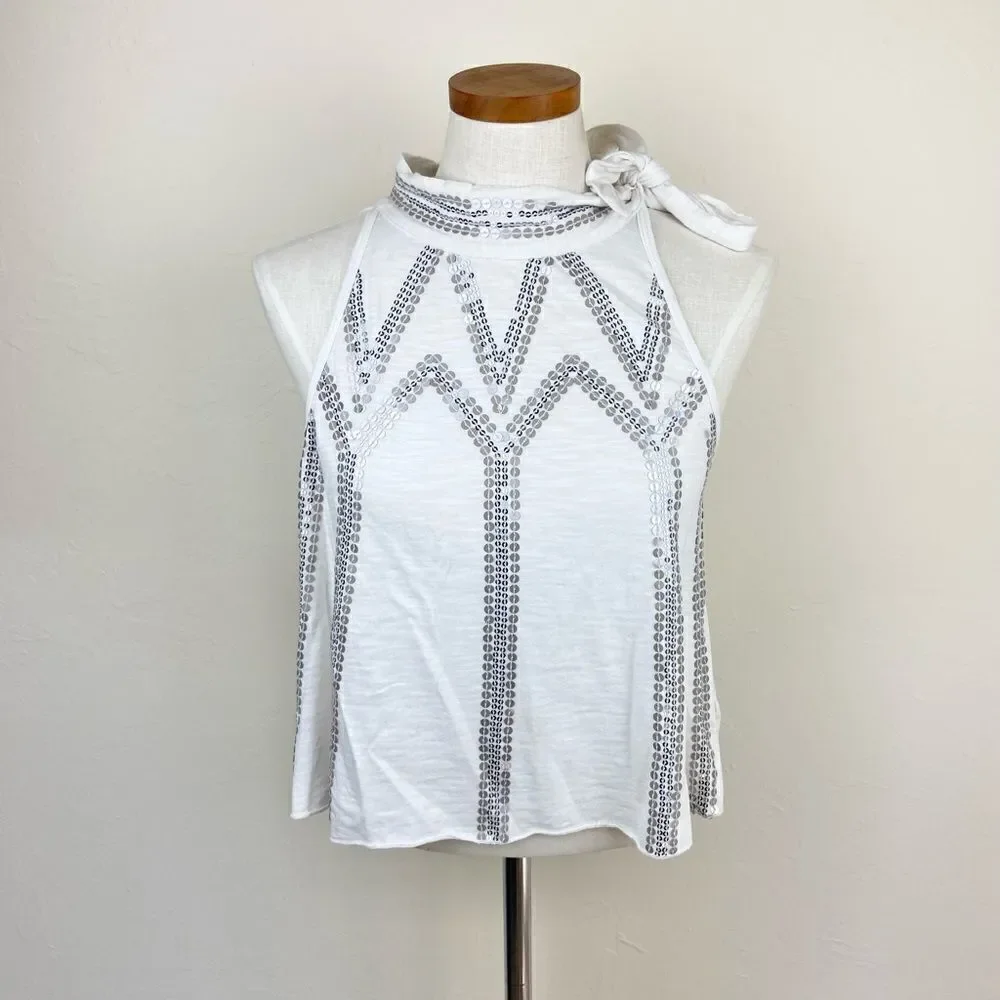 Free People Glitter City Sequin Tank - Picture 2 of 7